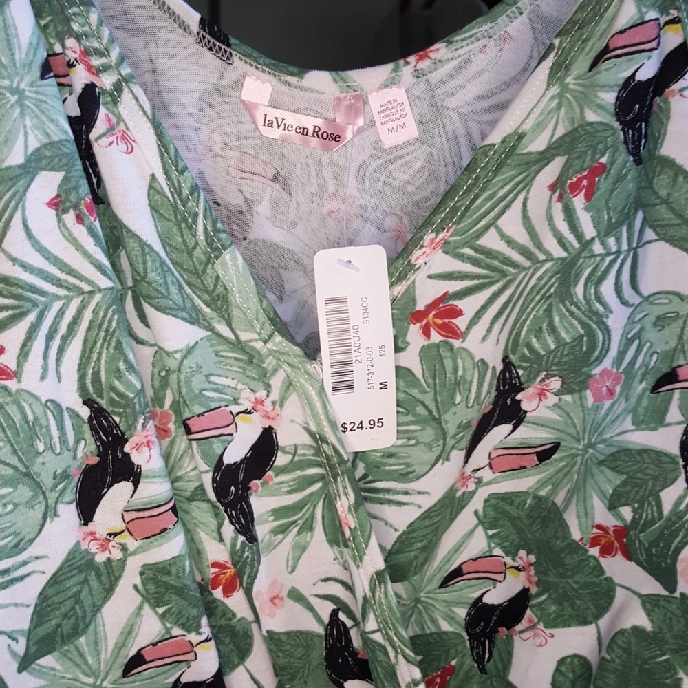 Tropical print romper - Picture 4 of 4